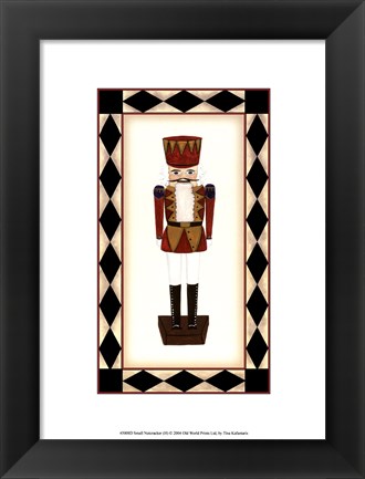 Framed Small Nutcracker (H) Print