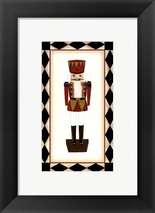 Framed Small Nutcracker (H) Print