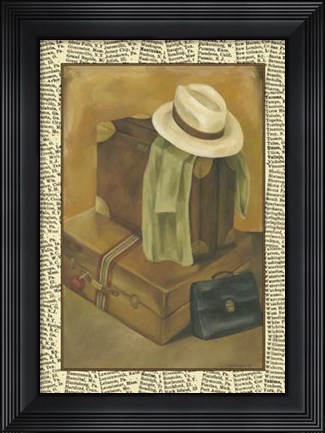 Framed Traveler I Print
