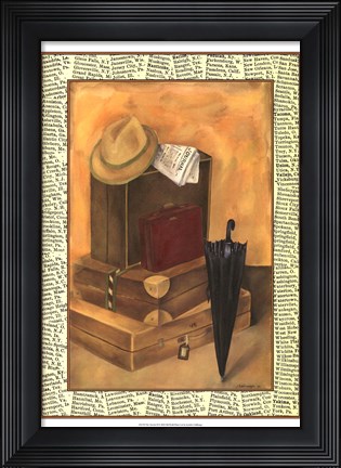 Framed Traveler II Print
