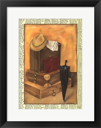 Framed Traveler II Print