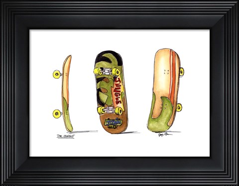 Framed Jungle (X) Print