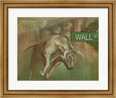 Framed Bull Market Print