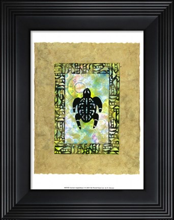 Framed Ancient Amphibians I Print