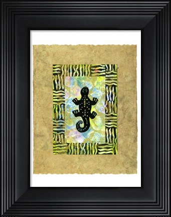 Framed Ancient Amphibians II Print