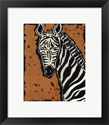 Framed Serengeti I Print