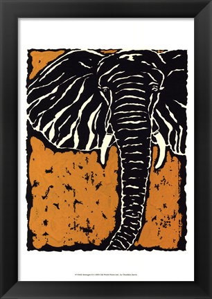 Framed Serengeti II Print