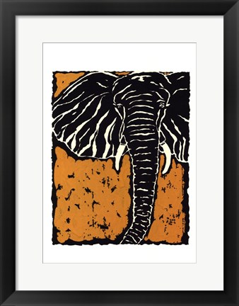 Framed Serengeti II Print