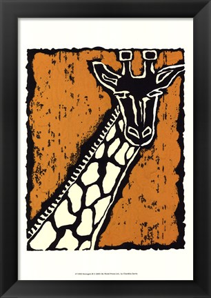 Framed Serengeti III Print