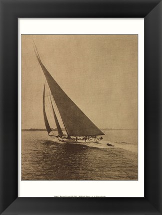 Framed Racing Yachts II Print