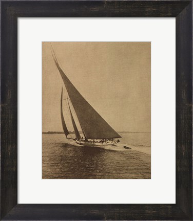 Framed Racing Yachts II Print