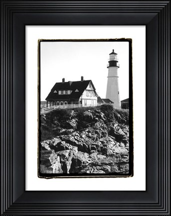 Framed Portland Headlight I Print
