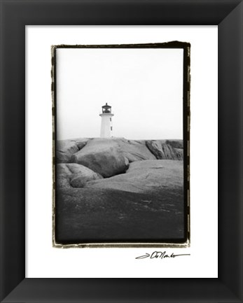 Framed Peggy&#39;s Cove Print