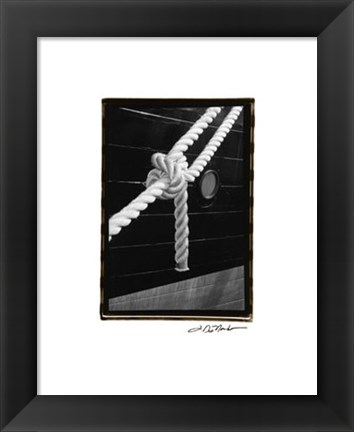 Framed Secure Harbor Print