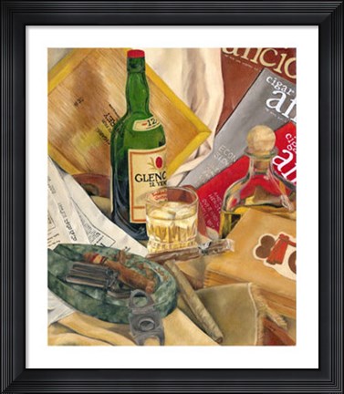 Framed Jennifer&#39;s Scotch Indulgences I Print