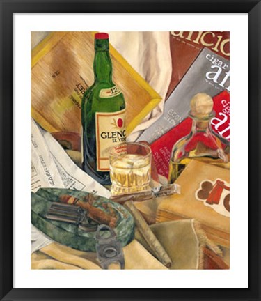 Framed Jennifer&#39;s Scotch Indulgences I Print