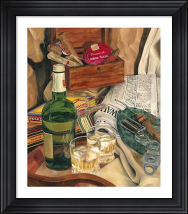 Framed Jennifer&#39;s Scotch Indulgences II Print