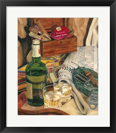 Framed Jennifer&#39;s Scotch Indulgences II Print