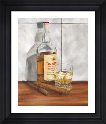 Framed Scotch on the Rocks II Print