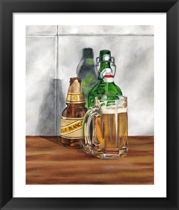 Framed Cold One II Print