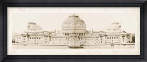 Framed Les Grand Prix de Rome I Print