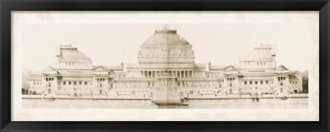 Framed Les Grand Prix de Rome I Print