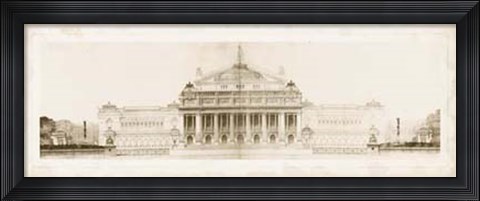 Framed Les Grand Prix de Rome II Print