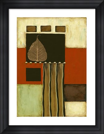 Framed Sophisticated Serenity V Print