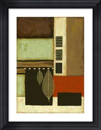 Framed Sophisticated Serenity VI Print
