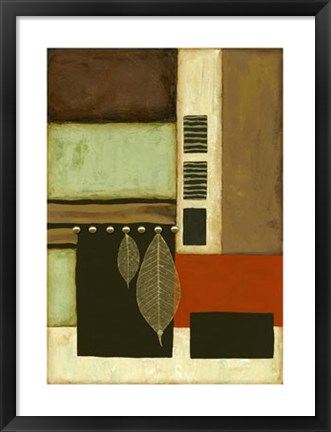 Framed Sophisticated Serenity VI Print