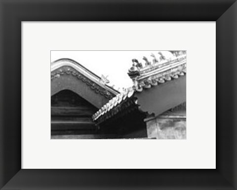 Framed Imperial Guardians, Beijing Print