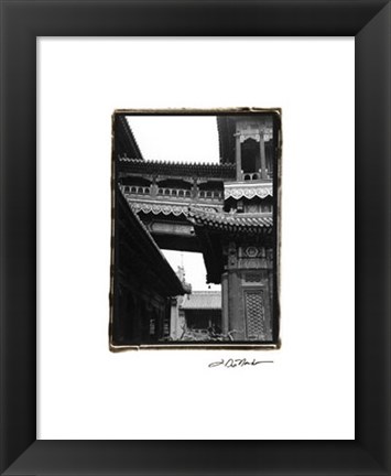 Framed Noble Bridge, Beijing Print