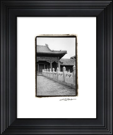 Framed Forbidden City Walk, Beijing Print