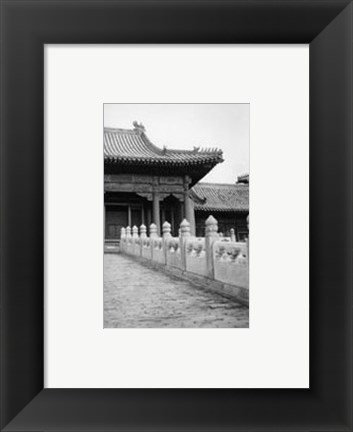 Framed Forbidden City Walk, Beijing Print