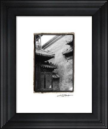 Framed Old Beijing Print