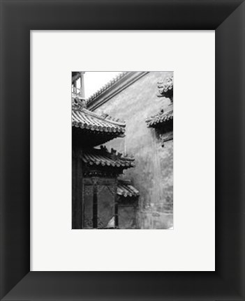 Framed Old Beijing Print