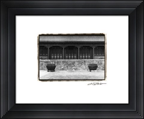 Framed Chinese Symmetry, Beijing Print