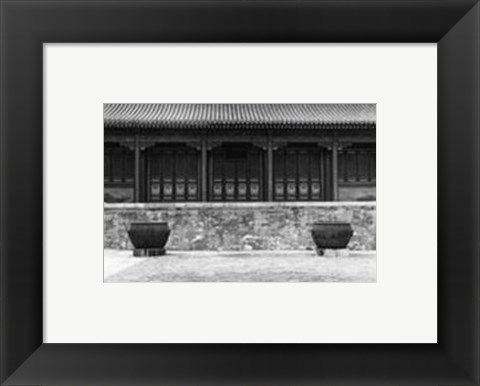 Framed Chinese Symmetry, Beijing Print