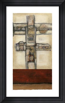 Framed Oriental Breeze I Print