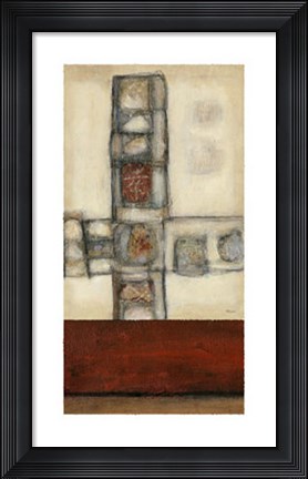 Framed Oriental Breeze II Print