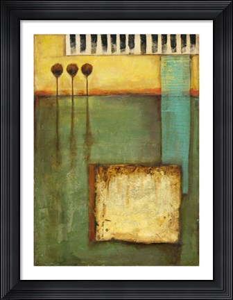 Framed Sunset Fantasy I on FAP Print