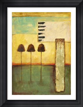 Framed Sunset Fantasy II on FAP Print