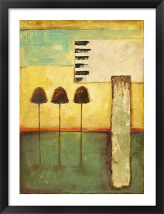 Framed Sunset Fantasy II on FAP Print