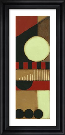 Framed Sophisticated Loft Panel I on FAP Print