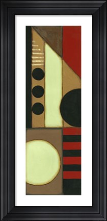 Framed Sophisticated Loft Panel II on FAP Print