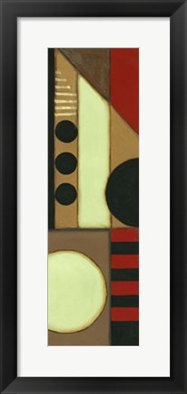 Framed Sophisticated Loft Panel II on FAP Print