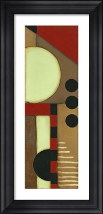 Framed Sophisticated Loft Panel IV on FAP Print