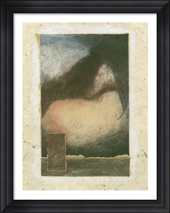 Framed Abstracted View II on FAP Print