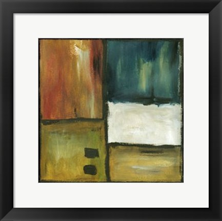 Framed Jazz Session III on FAP Print