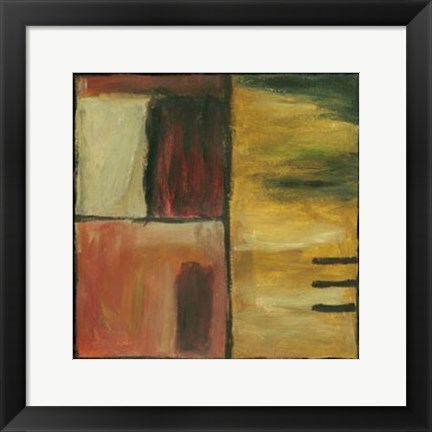 Framed Jazz Session V on FAP Print